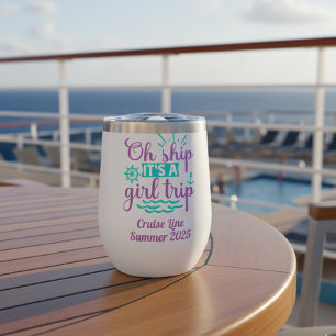 Navire de vacances de voyage pour filles