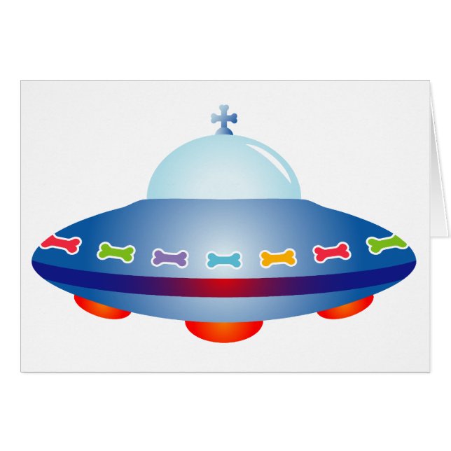 Navire spatial UFO (Devant horizontal)