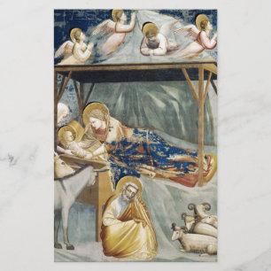 Navitity (Geburt Jesu Christi) (von Giotto) Briefpapier