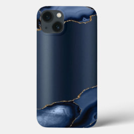 Navy abstrakt Case-Mate iPhone Case