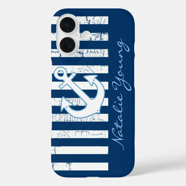 Navy Anchor & Stripes personalisiert title_seo2 (Rückseite)