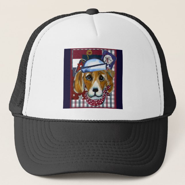 NAVY BEAGLE TRUCKERKAPPE (Vorderseite)