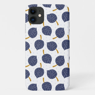 Navy Blue Abstrakt Flying Bomb Fruchtmuster Case-Mate iPhone Hülle