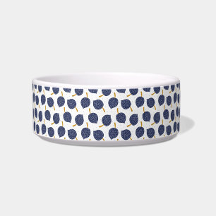 Navy Blue Abstrakt Flying Bomb Fruchtmuster Napf