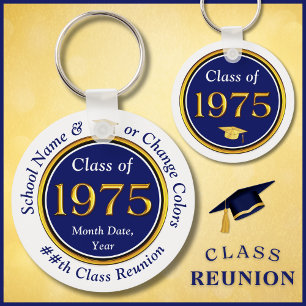 Navy Blue and White, Class of 1975 Wiedersehen, Fa Schlüsselanhänger