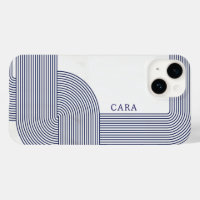 Navy Blue Bauhaus Design