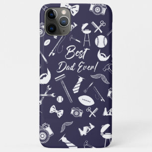Navy Blue Best Vater Ever iPhone / iPad Gehäuse Case-Mate iPhone Hülle