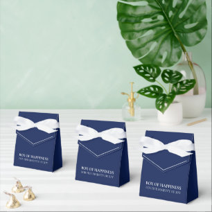 Navy-Blue-Box der Freude für Ihre Majestät Geschenkschachtel