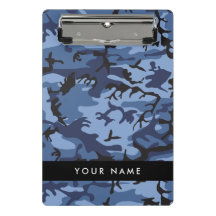 Navy Blue Camouflage Ihr Name Personalize