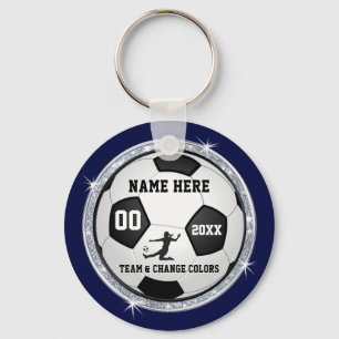 Navy Blue Cheap, Soccer Keychains Personalized Schlüsselanhänger