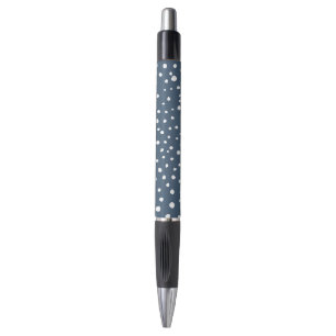 Navy Blue Dalmatian Spots, Dalmatian Dots, Dotted Kugelschreiber