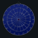 Navy Blue Dart Board Dartscheibe<br><div class="desc">Dart Board mit Navy Blue Hintergrund für Ihren Text oder Bilder bereit.</div>