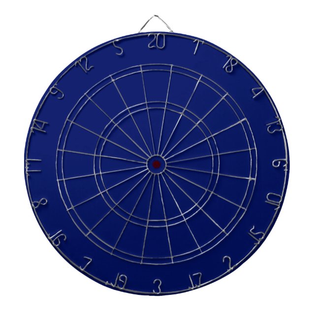Navy Blue Dart Board Dartscheibe (vorne)
