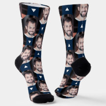 Navy Blue Foto von Boyfriend for Girlfriend Socks