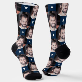 Navy Blue Foto von Boyfriend for Girlfriend Socks Socken
