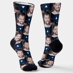 Navy Blue Foto von Boyfriend for Girlfriend Socks Socken