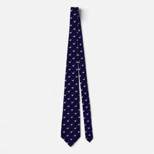 Navy Blue Golf Men's Work, Graduation Gift for Him Krawatte