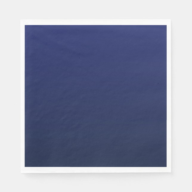 Navy-Blue-Gradient Tiefblau Serviette (Vorderseite)