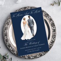 Navy Blue Hochzeit In guten wie in schlechten Tage