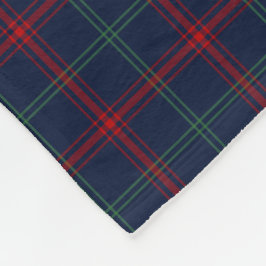 Navy Blue Kariert Lynch Tartan Fleecedecke
