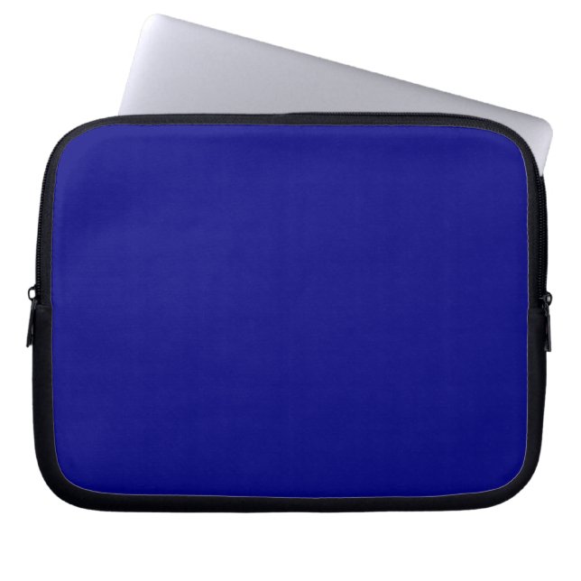 Navy Blue Laptop Sleeve (Vorderseite)