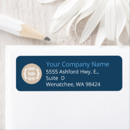 Navy Blue Logo und Business Mailing