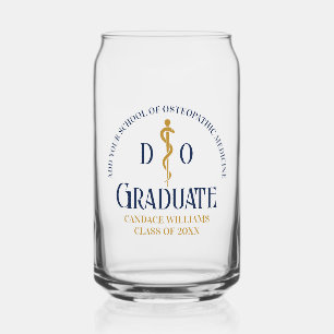 Navy Blue Osteopathic Medical School Abschluss Dosenglas