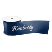 Navy Blue Personalisiert Script Name School