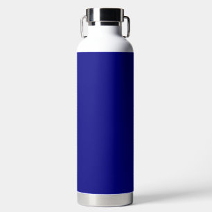 Navy Blue Solid Color Trinkflasche