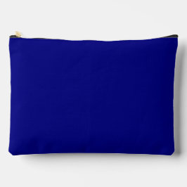Navy Blue Solid Color Zubehörtasche