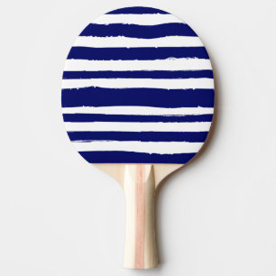Navy Blue Striping Tischtennis Schläger