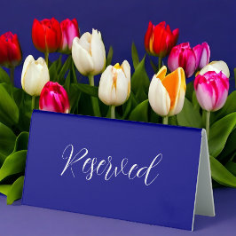 Navy Blue Tischaufsteller