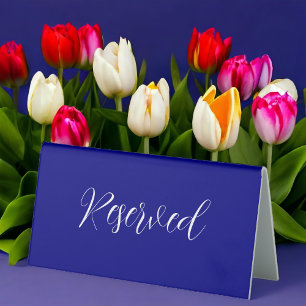 Navy Blue Tischaufsteller