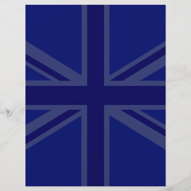NAvy Blue Union Jack Decor (Vorderseite)