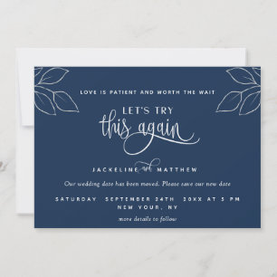 Navy Blue, versuchen wir es noch einmal, Liebe ist Save The Date