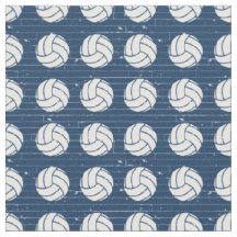 Navy Blue Volleyball Holzfußboden Gemustert