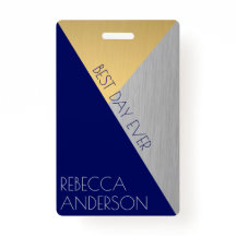 Navy Blue Wedding VIP Creative Escort Platzkarte