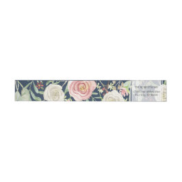Navy Blush Elfenbeinküste Rose Blumenblättriger Wa