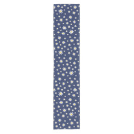 Navy Daisy Table Runner Kurzer Tischläufer