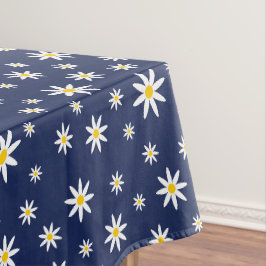 Navy Daisy Tischdecke