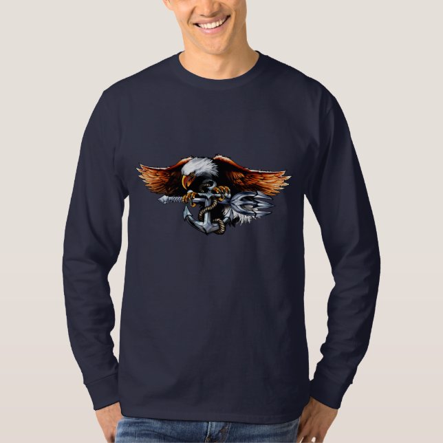 Navy Eagle Anchor T-Shirt (Vorderseite)