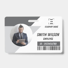 Navy | Employee Photo ID Company Security Badge Ausweis