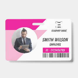 Navy | Employee Photo ID Company Security Badge Ausweis
