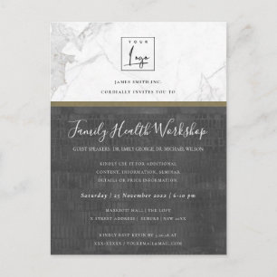 NAVY GOLD DAHLIA FLORAL WORKSHOP TALKVERANSTALTUNG POSTKARTE