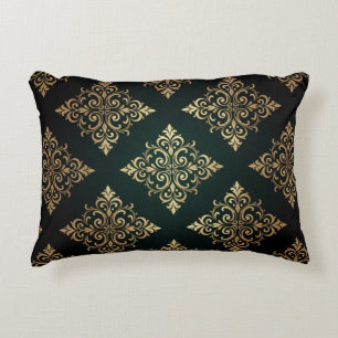 ✨ Navy Gold Geometrischer Luxus Moderner Stil ✨ Dekokissen