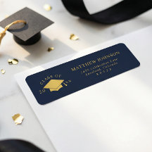 Navy Graduation Return Address