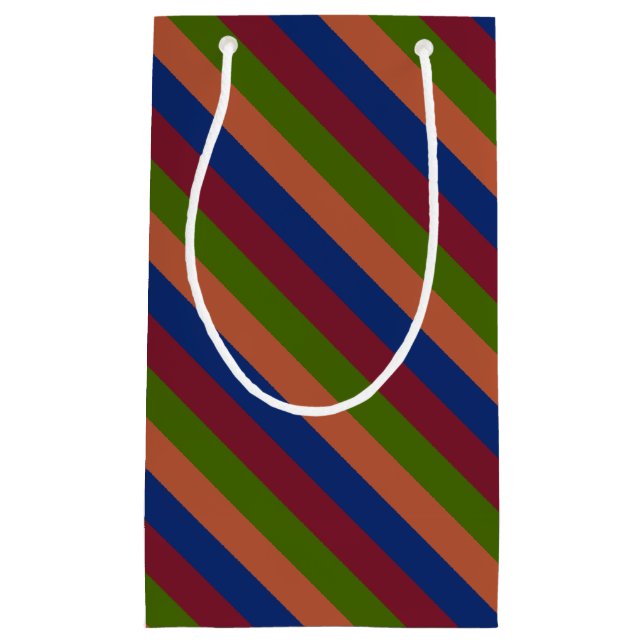 Navy Green Kleine Geschenktüte (Vorderseite)