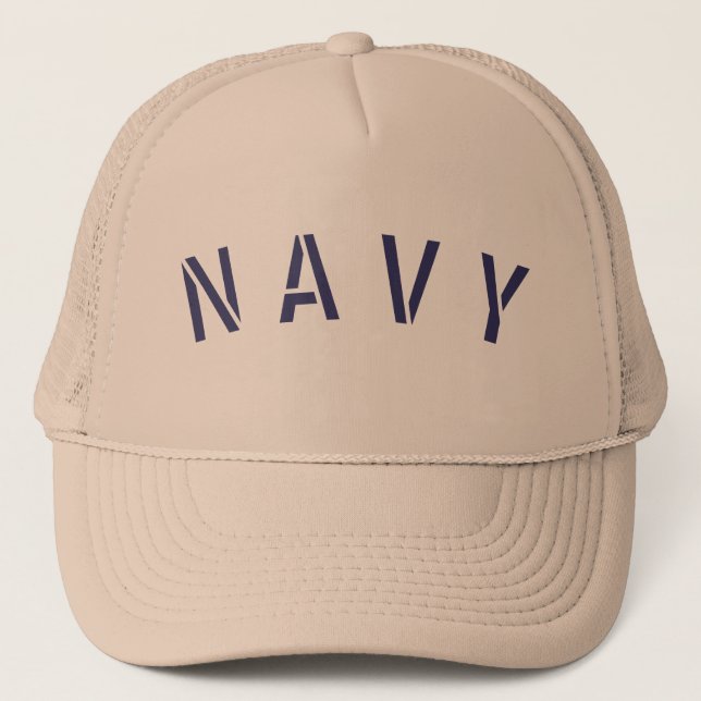 Navy Hat Truckerkappe (Vorderseite)