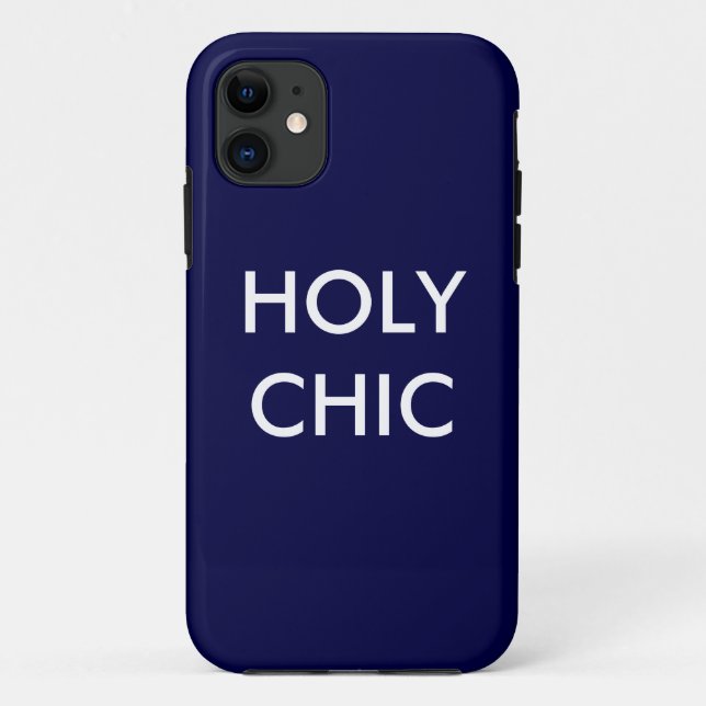 Navy Heiliger Chic iPhone 5 Case-Mate Barely Dort Case-Mate iPhone Hülle (Rückseite)