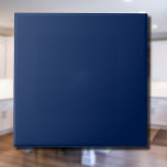Navy Indigo Solid Color | Classic | elegant Fliese<br><div class="desc">Navy Indigo Solid Color | Classic | elegant | Trendy | Stilvoll | Geschenk</div>